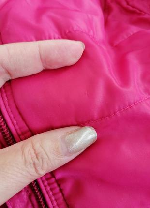 Куртка демісезонна стьобана на дівчинку m&s англія зріст 140 см9 фото