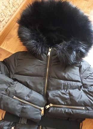Куртка пуховик zara