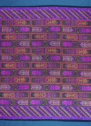 Шикарный шелковый платок , орнамент1 фото