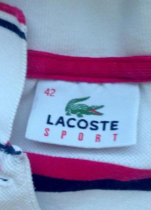 Майка поло lacoste3 фото