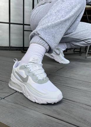 Кросівки жіночі nike air max 270 react white/кроссовки женские найк аир макс 270 рэакт