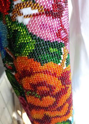 Блуза вишита бісиром 3