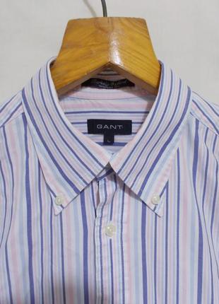 Рубашка в полоску oxford 'gant' 50-54р1 фото