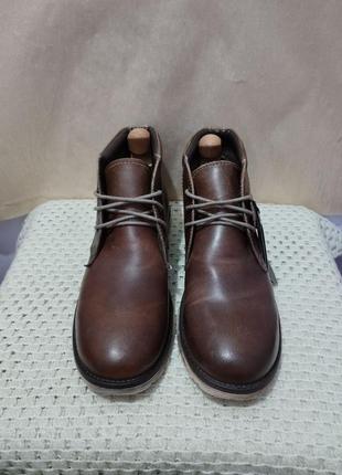 Шкіряні черевики tu made in india