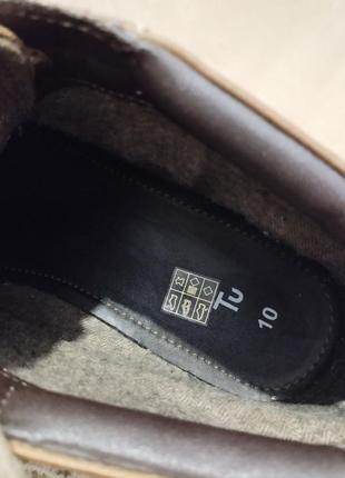 Шкіряні черевики tu made in india