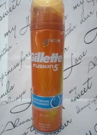 Gillette fusion 5 гель для бритья  ultra moisturizing 200ml1 фото