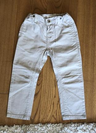 Легкі штани джинси на літо хлопчику розмір 98 на поясі є утяжки1 фото