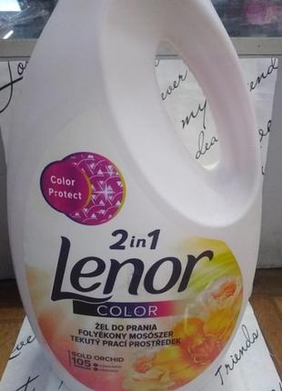 Lenor 2 in 1 calor стиральный жидкий порошок 5775 мл1 фото