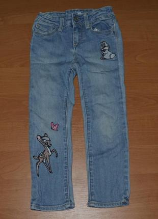 Качественные джинсы disney (4 года)