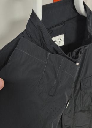 Armani collezioni water repellent класична куртка водовідштовхуюча тканина пальто плащ р.524 фото