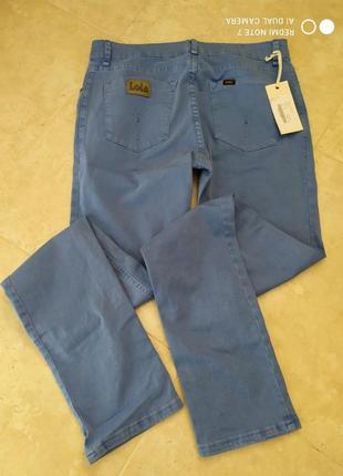 Джинсы 👖 цвета cobalt blue, lois w30/l342 фото