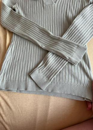 Новий трикотажний лонгслів светр кофтинка2 фото