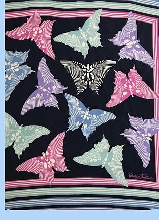 Christian fischbacher шелковый платок шовкова хустка