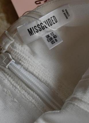 Нова!спокуслива бандажна сукня–футляр сітка з імітацією корсету missguided8 фото