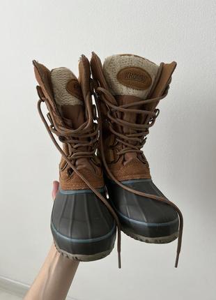 Демісезонні утеплені стильні черевики khombu2 фото