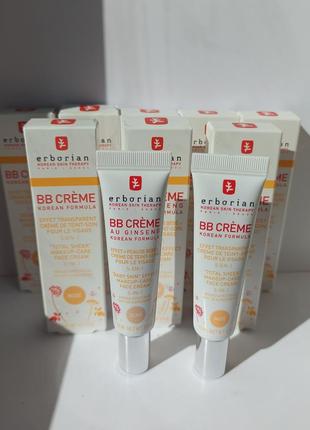 Erborian bb cream clair 15 мл, эрбориан светлый оттенок, корректирующий крем