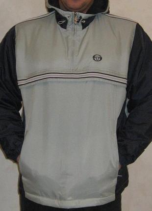 Куртка утеплена sergio tacchini з капюшоном оригінал нова