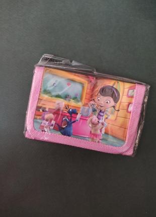 Дитячій гаманець лікар плюшева дисней різні1 фото