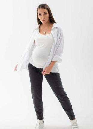 👑vip👑 джинси для вагітних джинси з високим поясом джинси мом для вагітних