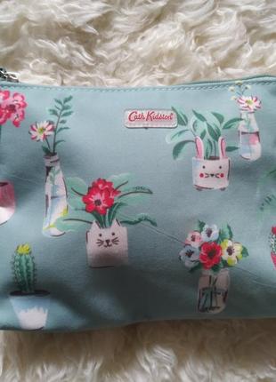 Cath kidston косметичка органайзер котики квіти.