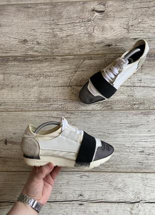 Кеди кросівки balenciaga race running triple s gucci