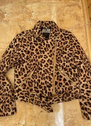 Леопардовая куртка италия to be too на возраст 10-12 лет5 фото