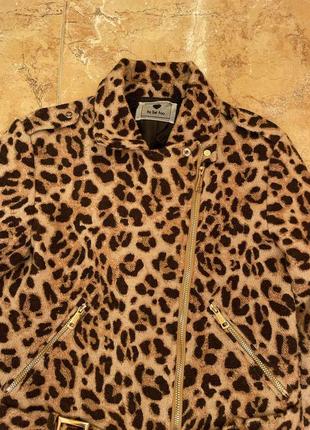 Леопардовая куртка италия to be too на возраст 10-12 лет9 фото