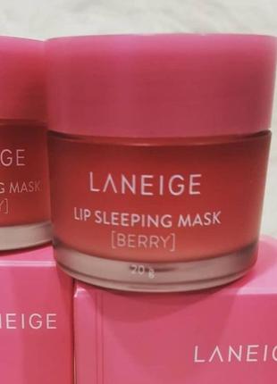 Ночная маска бальзам для губ laneige lip sleeping3 фото