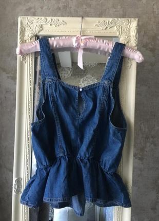 Джинсовая блузка 3