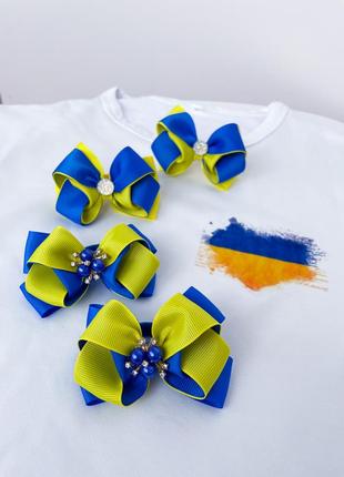 Патріотичні бантики 💛💙5 фото