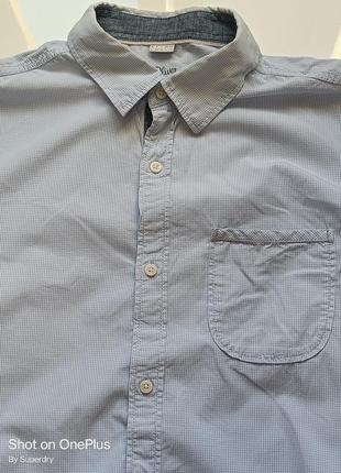 Чоловіча сорочка з довгими рукавами s.oliver, розмір l. стан ідеальний