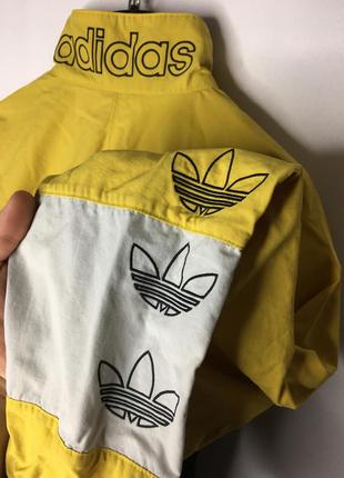 Оригинальная очень крутая куртка, ветровка , олимпийка adidas originals track jacket с лампасами5 фото