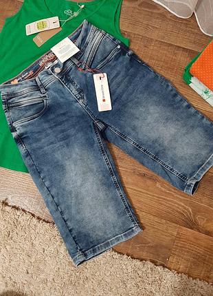 Жіночі джинсові шорти бермуди1 фото