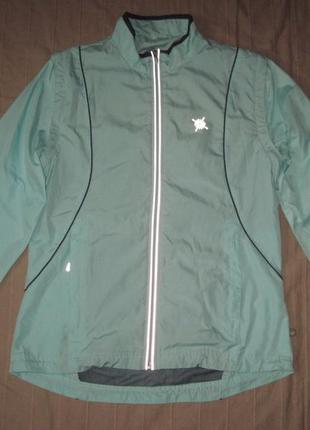 Crane (s) спортивна бігова куртка вітровка трансформер жіноча1 фото