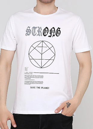 Чоловіча футболка бавовна