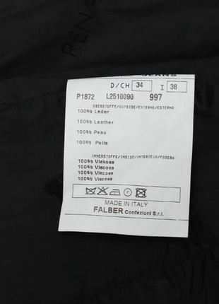 Шкіряна куртка-піджак rena lange жакет7 фото