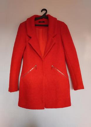 Шикарне англійське пальто букле  вовна