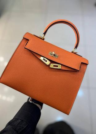 Сумка шкіряна класика в стилі hermes🎗