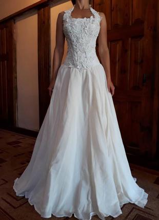 Свадебное платье.2 фото