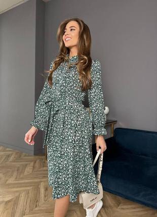 Женское платье софт мод 66.5.20 свободного кроя сарафан  (s-m , l-xl)1 фото