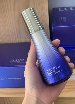 Інтенсивно зволожуюча есенція su: m37 water-full bluemune essence, 1 мл5 фото