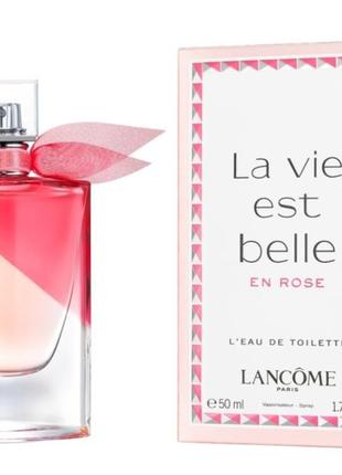 Lancome la vie est belle en rose туалетна вода 100 мл. оригінал1 фото