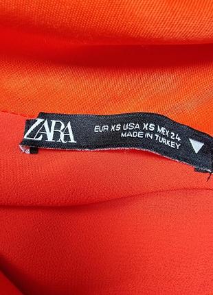 Сукня міні сатинова zara 6