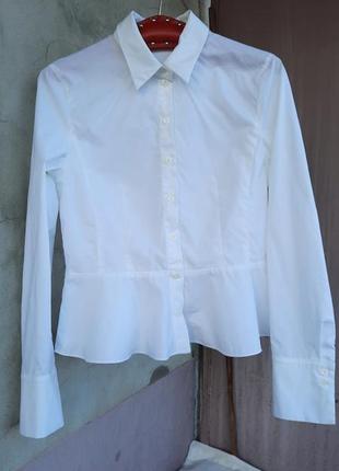 Шикарная офисная рубашка с баской st.emile2 фото