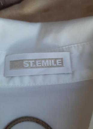 Шикарная офисная рубашка с баской st.emile7 фото