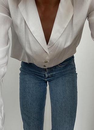 Блузка з коміром від sinsay