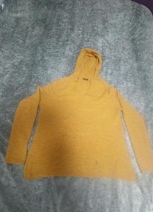 Женский свитер ( джемпер) с капюшоном chicoree3 фото