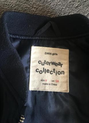 Бомбер з сорочкою  zara розмір 8 128 2