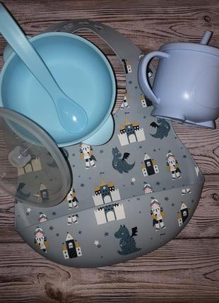 Силиконовый набор посуды