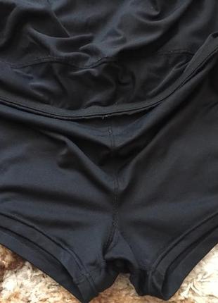 Черная спортивная юбка(внутри шорты) champion2 фото